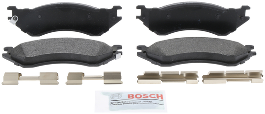 BE1096H Blue Semi-Metallic Brake Pads with Hardware Bosch Canada