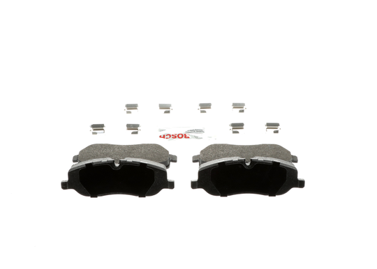 BE1098H Blue Semi-Metallic Brake Pads with Hardware Bosch Canada