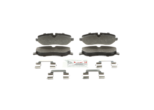 BE1098H Blue Semi-Metallic Brake Pads with Hardware Bosch Canada