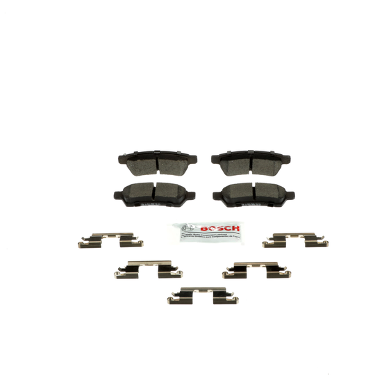 BE1100H Blue Ceramic Brake Pads with Hardware Bosch Canada
