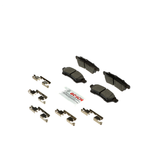 BE1100H Blue Ceramic Brake Pads with Hardware Bosch Canada