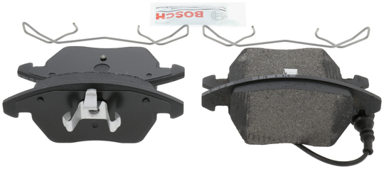 BE1107H Blue Semi-Metallic Brake Pads with Hardware Bosch Canada