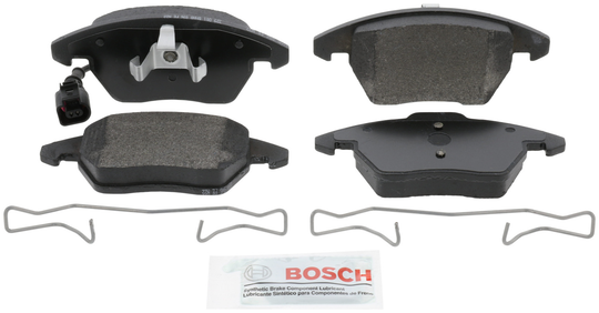 BE1107H Blue Semi-Metallic Brake Pads with Hardware Bosch Canada