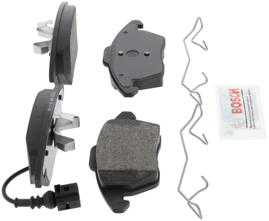 BE1107H Blue Semi-Metallic Brake Pads with Hardware Bosch Canada
