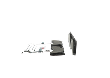 Load image into Gallery viewer, BE1116H Blue Semi-Metallic Brake Pads with Hardware Bosch Canada