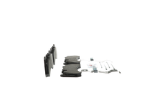 Load image into Gallery viewer, BE1116H Blue Semi-Metallic Brake Pads with Hardware Bosch Canada