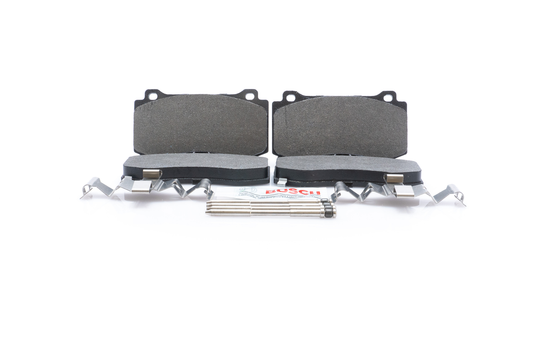BE1149H Blue Semi-Metallic Brake Pads with Hardware Bosch Canada