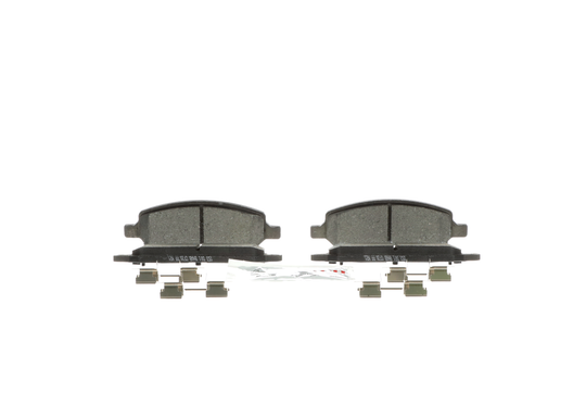 BE1172H Blue Ceramic Brake Pads with Hardware Bosch Canada