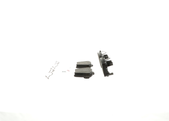 BE1186H Blue Semi-Metallic Brake Pads with Hardware Bosch Canada
