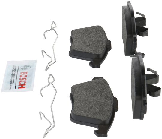 BE1186H Blue Semi-Metallic Brake Pads with Hardware Bosch Canada