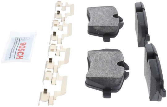 BE1204H Blue Semi-Metallic Brake Pads with Hardware Bosch Canada
