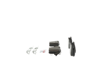 Load image into Gallery viewer, BE1241H Blue Semi-Metallic Brake Pads with Hardware Bosch Canada