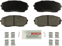 Load image into Gallery viewer, BE1258H Blue Ceramic Brake Pads with Hardware Bosch Canada