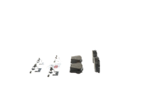 Load image into Gallery viewer, BE1259AH Blue Ceramic Brake Pads with Hardware Bosch Canada