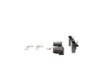 Load image into Gallery viewer, BE1260CH Blue Semi-Metallic Brake Pads with Hardware Bosch Canada