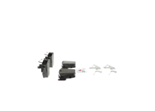Load image into Gallery viewer, BE1260CH Blue Semi-Metallic Brake Pads with Hardware Bosch Canada