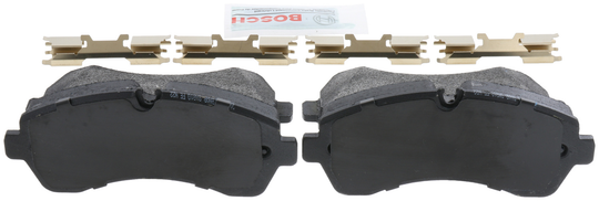 BE1268H Blue Semi-Metallic Brake Pads with Hardware Bosch Canada