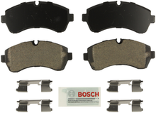 Load image into Gallery viewer, BE1268H Blue Semi-Metallic Brake Pads with Hardware Bosch Canada