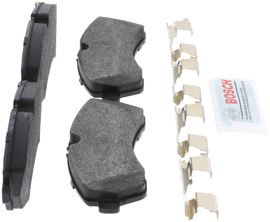 BE1268H Blue Semi-Metallic Brake Pads with Hardware Bosch Canada