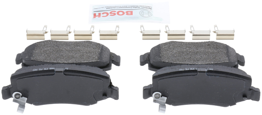 BE1274H Blue Semi-Metallic Brake Pads with Hardware Bosch Canada