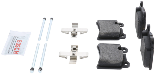 BE1277H Blue Semi-Metallic Brake Pads with Hardware Bosch Canada