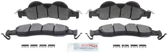 BE1278H Blue Semi-Metallic Brake Pads with Hardware Bosch Canada