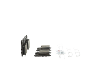 Load image into Gallery viewer, BE1283H Blue Ceramic Brake Pads with Hardware Bosch Canada