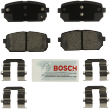 Load image into Gallery viewer, BE1296H Blue Ceramic Brake Pads with Hardware Bosch Canada