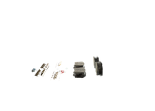 Load image into Gallery viewer, BE1304H Blue Ceramic Brake Pads with Hardware Bosch Canada