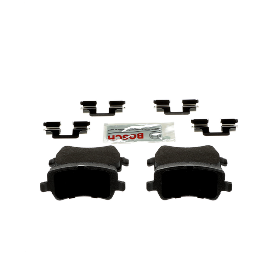 BE1307H Blue Semi-Metallic Brake Pads with Hardware Bosch Canada