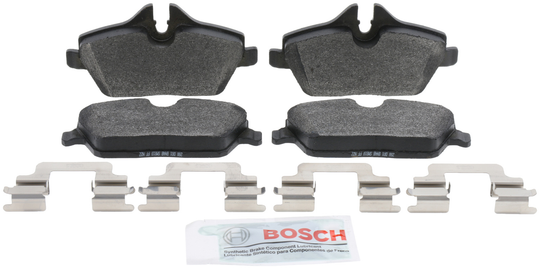 BE1308H Blue Semi-Metallic Brake Pads with Hardware Bosch Canada