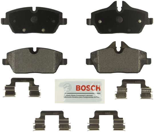 BE1308H Blue Semi-Metallic Brake Pads with Hardware Bosch Canada
