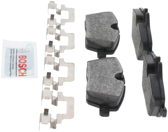 BE1308H Blue Semi-Metallic Brake Pads with Hardware Bosch Canada