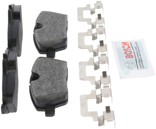 BE1308H Blue Semi-Metallic Brake Pads with Hardware Bosch Canada