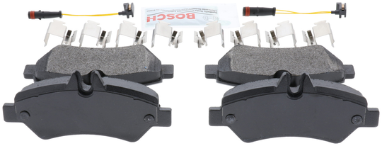 BE1317H Blue Semi-Metallic Brake Pads with Hardware Bosch Canada