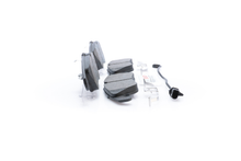 Load image into Gallery viewer, BE1322H Blue Semi-Metallic Brake Pads with Hardware Bosch Canada