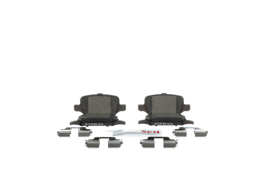 BE1358H Blue Semi-Metallic Brake Pads with Hardware Bosch Canada