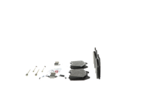 Load image into Gallery viewer, BE1379BH Blue Semi-Metallic Brake Pads with Hardware Bosch Canada