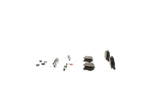 Load image into Gallery viewer, BE1391H Blue Ceramic Brake Pads with Hardware Bosch Canada