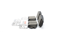 Load image into Gallery viewer, BE1404H Blue Ceramic Brake Pads with Hardware Bosch Canada
