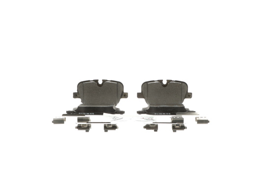 BE1427H Blue Semi-Metallic Brake Pads with Hardware Bosch Canada