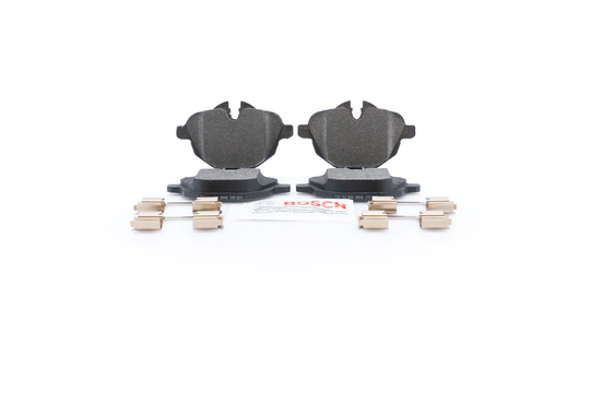 BE1473H Blue Semi-Metallic Brake Pads with Hardware Bosch Canada