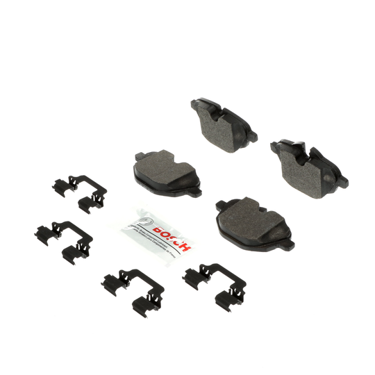 BE1473H Blue Semi-Metallic Brake Pads with Hardware Bosch Canada