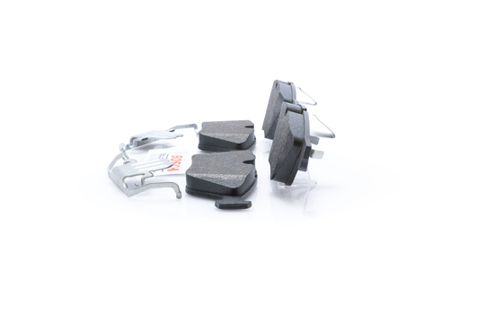 BE1504H Blue Semi-Metallic Brake Pads with Hardware Bosch Canada