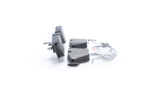 BE1504H Blue Semi-Metallic Brake Pads with Hardware Bosch Canada
