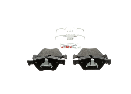 BE1504H Blue Semi-Metallic Brake Pads with Hardware Bosch Canada