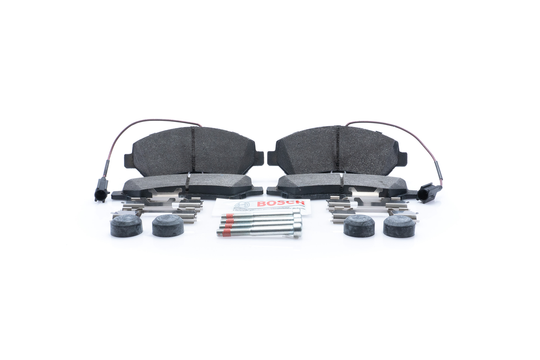 BE1540H Blue Semi-Metallic Brake Pads with Hardware Bosch Canada