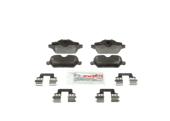 BE1554H Blue Semi-Metallic Brake Pads with Hardware Bosch Canada