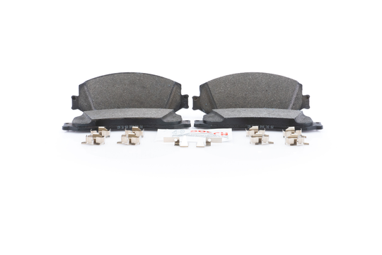 BE1631H Blue Semi-Metallic Brake Pads with Hardware Bosch Canada
