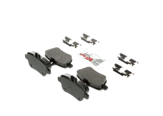 BE1646H Blue Semi-Metallic Brake Pads with Hardware Bosch Canada